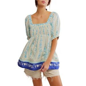 Free People Boho Frankie Tunic Top